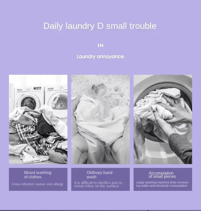 8L Small Foldable Washing Machine