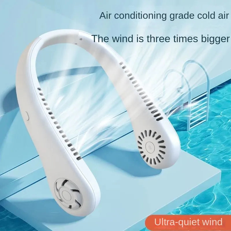 Rechargeable Air Cooler 3 Speed Mini Summer Sport Fan
