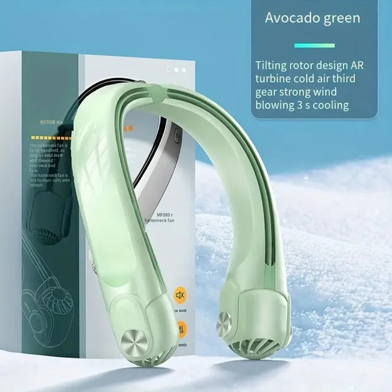 2024 Portable Neck Rechargeable Fan