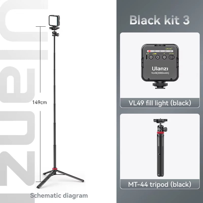 VL49 6W LED Fill Photographic Lighting Lamps