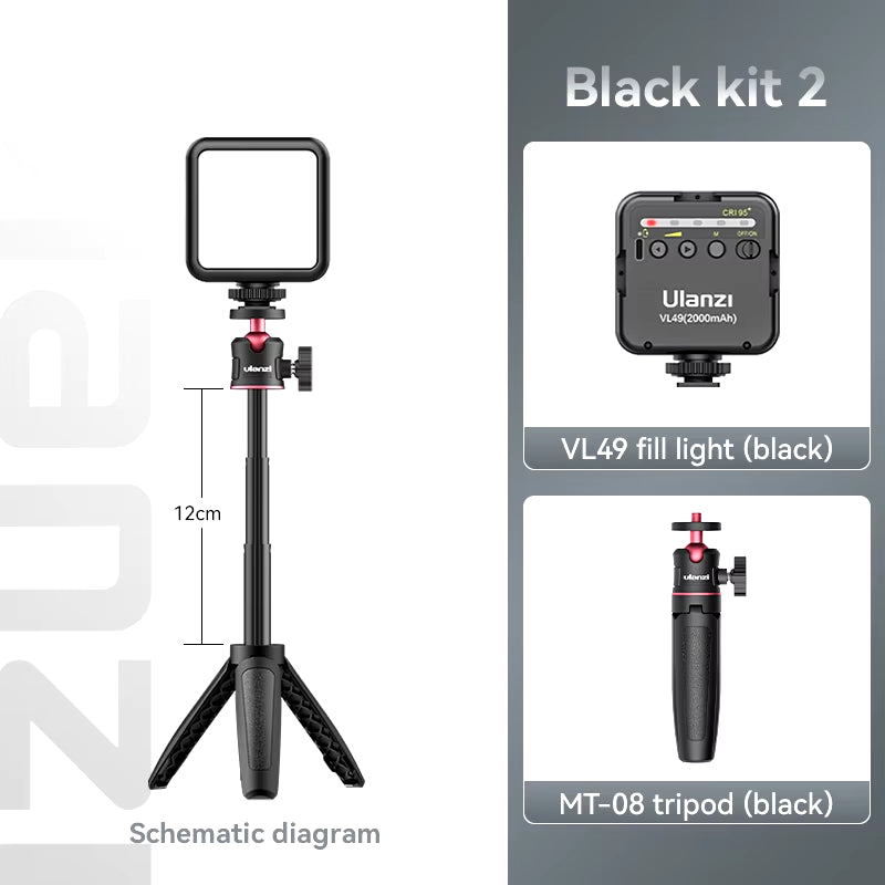 VL49 6W LED Fill Photographic Lighting Lamps