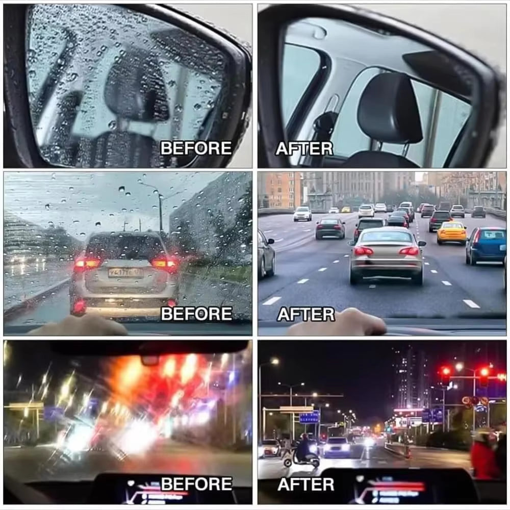 Windshield Glass Oil Film Cleaner
