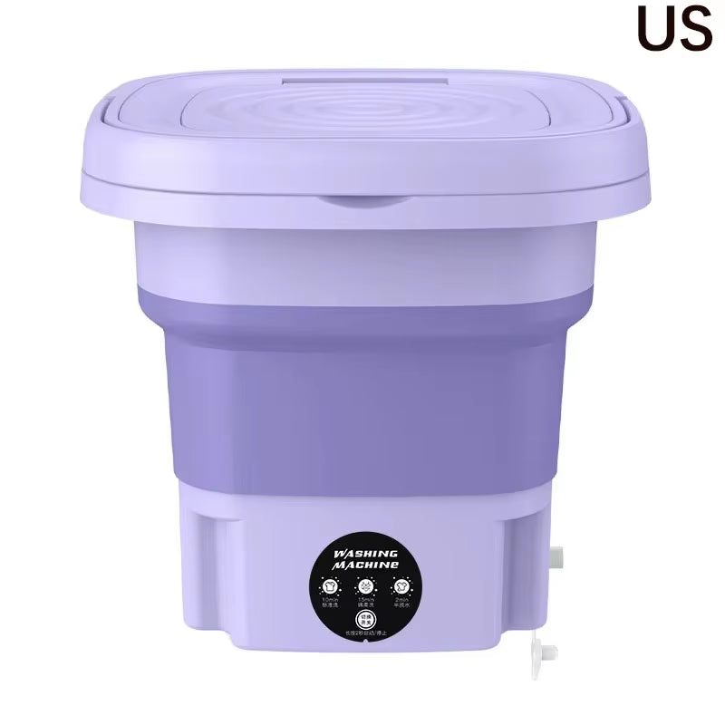 8L Small Foldable Washing Machine