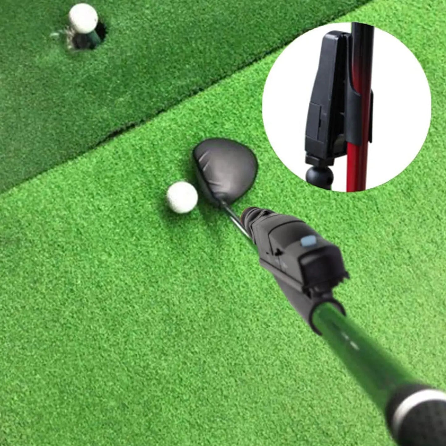 Golf Putter Lasers Sight Portable Golf Putting Trainer Golf Putt Training Aim Improve Line Aids Corrector Tools No Battery