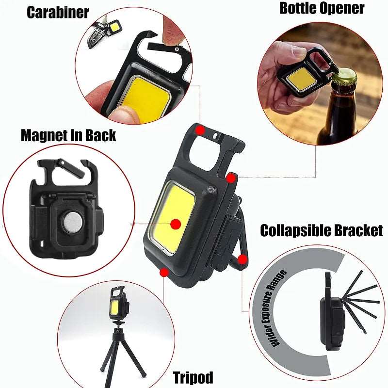 Pocket Keychain Light Outdoor Waterproof