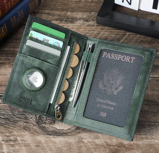 Travel Wallet Holder with Airtag