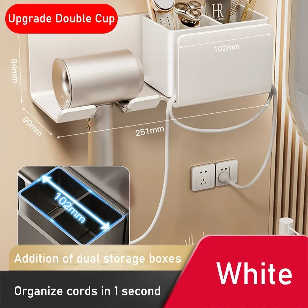 Wall Hair Dryer Holder