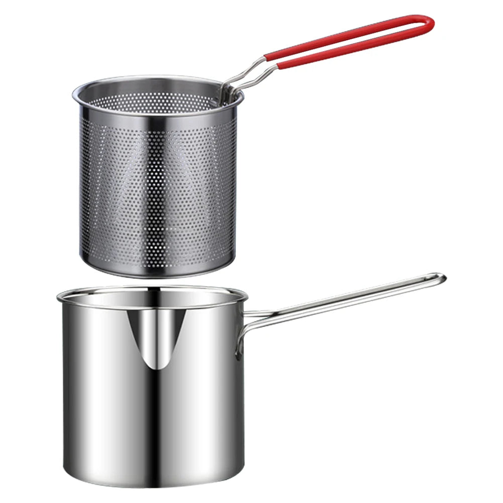 Stainless Steel Deep Fryer Pot