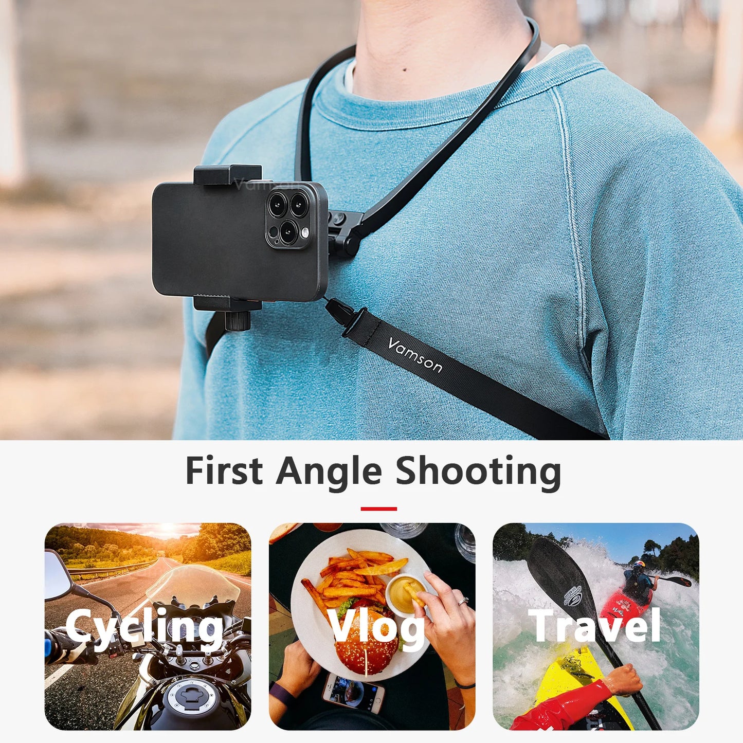Vamson Neck Mount Lanyard Strap