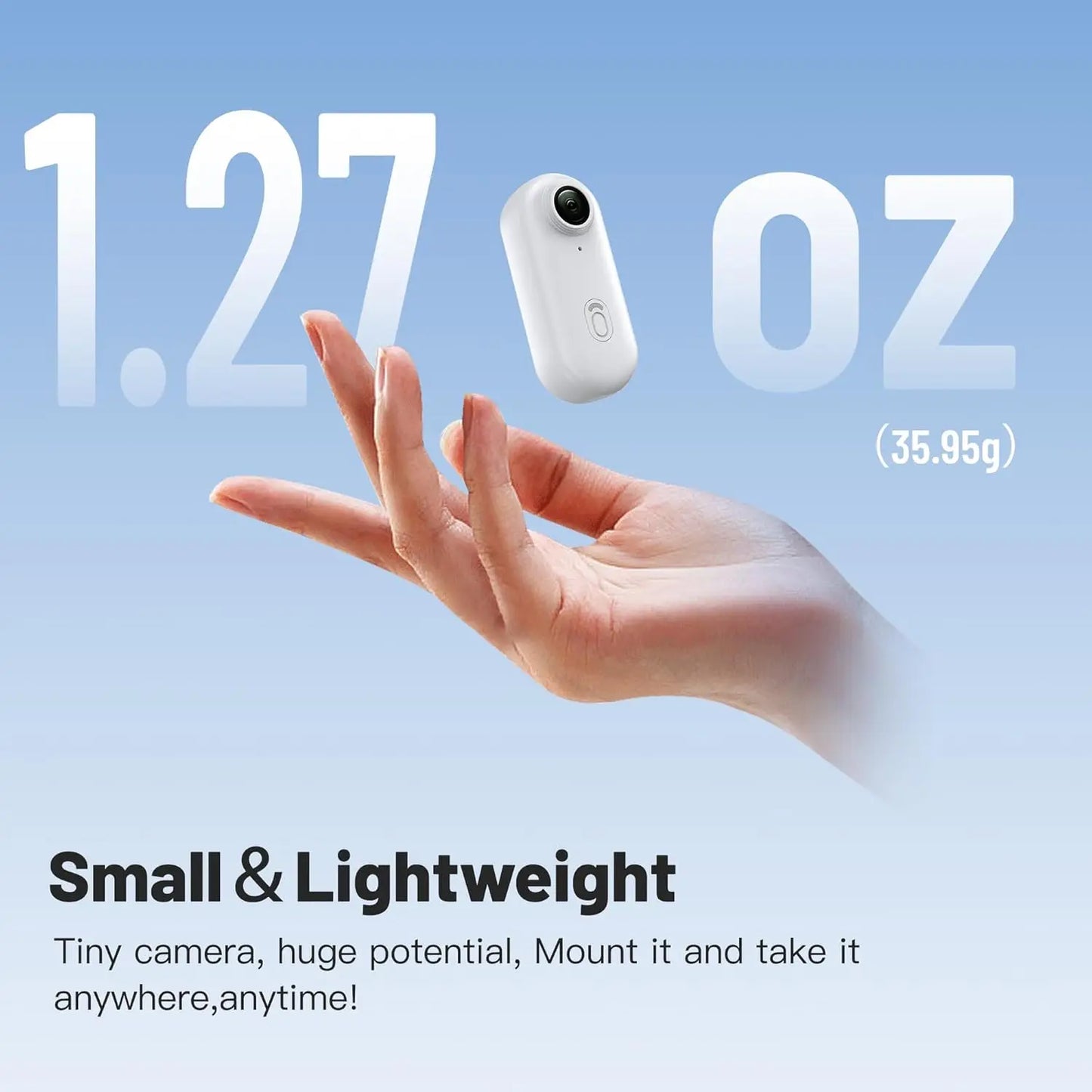 Compact 1080P WiFi Mini Action Camera with 128GB Storage - Perfect for Sports and Adventures!