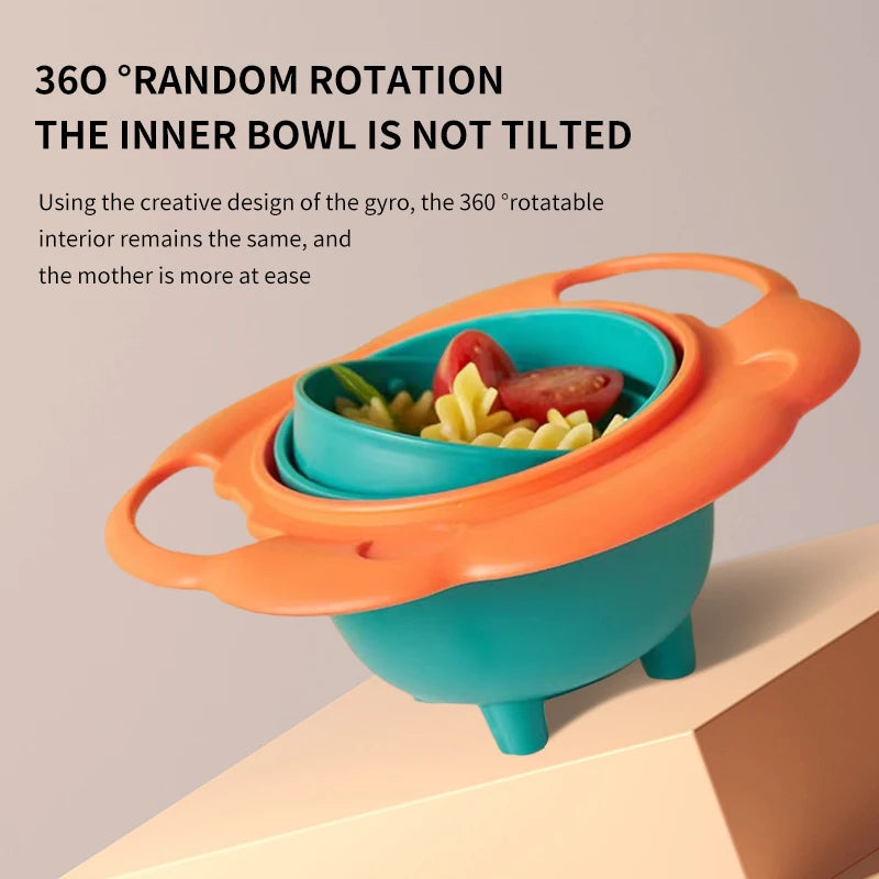 CHILDREN'S 360 Rotation Gyro Bowl