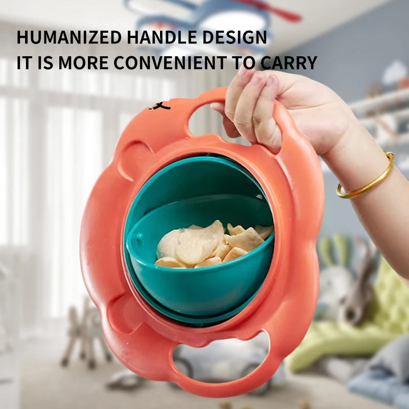 CHILDREN'S 360 Rotation Gyro Bowl