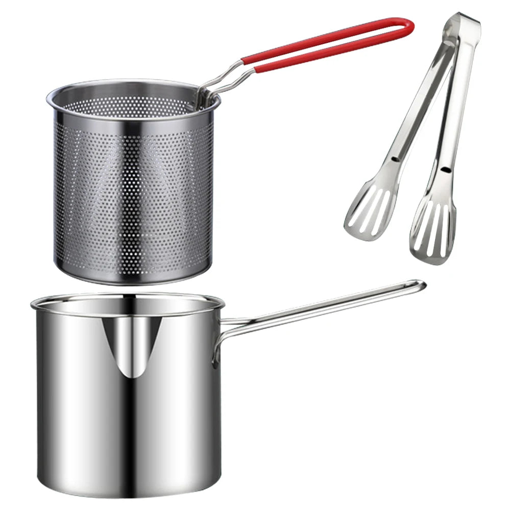 Stainless Steel Deep Fryer Pot