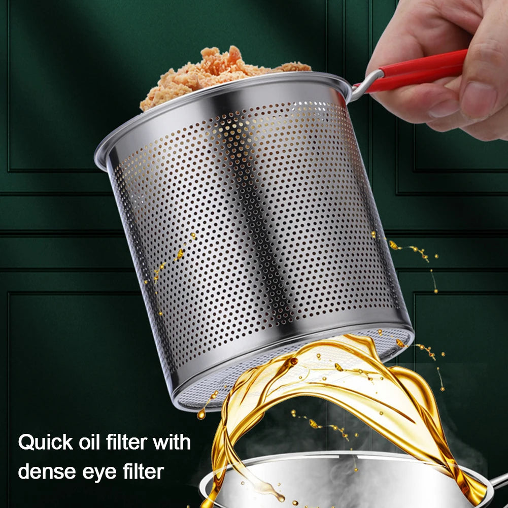 Stainless Steel Deep Fryer Pot
