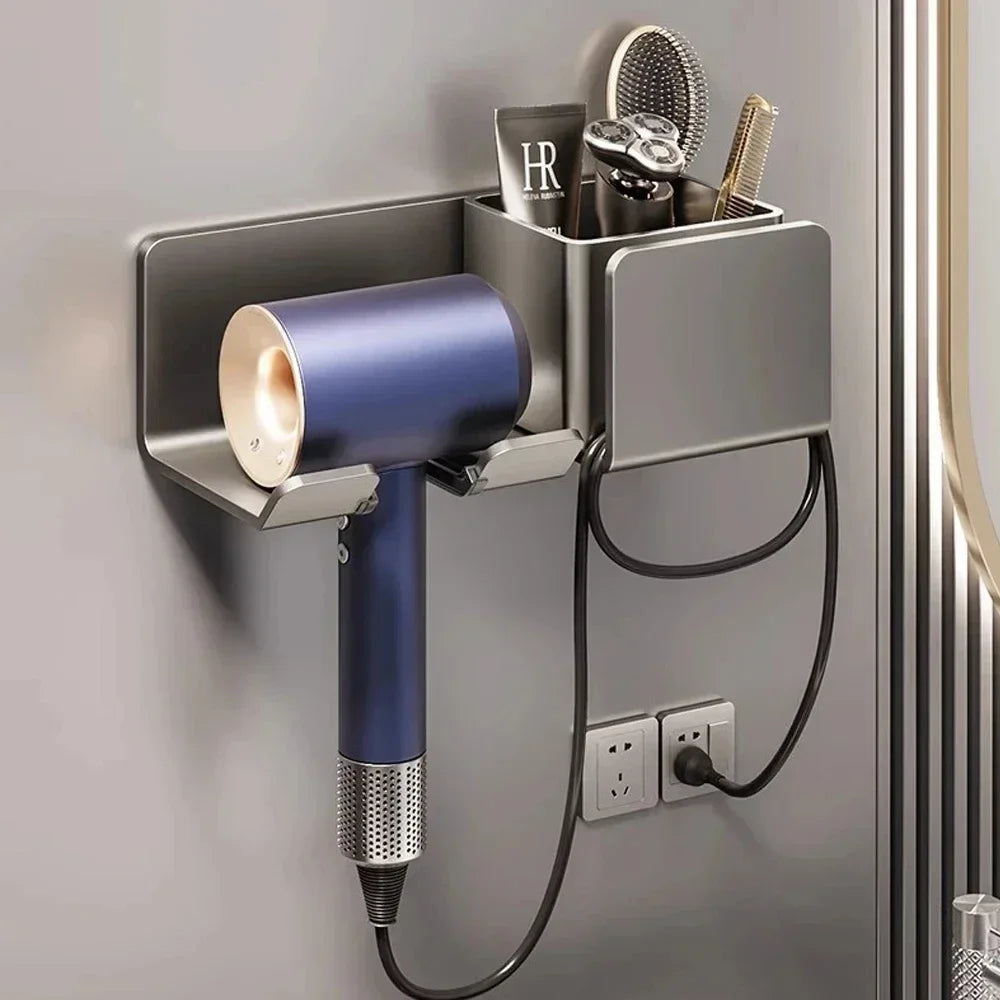 Wall Hair Dryer Holder