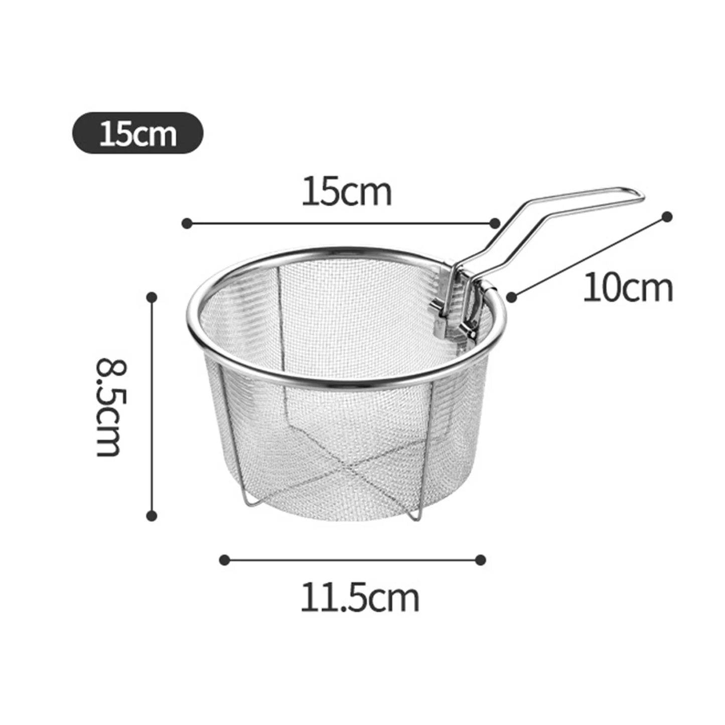 Stainless Steel Deep Fryer Pot