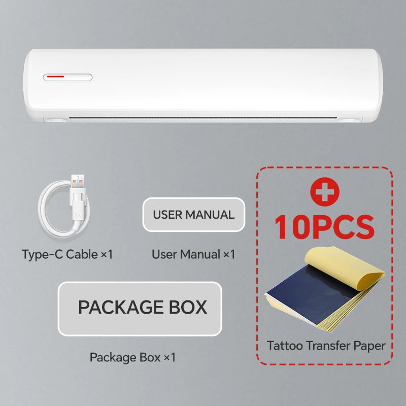 Mini A4 Portable Wireless Printer