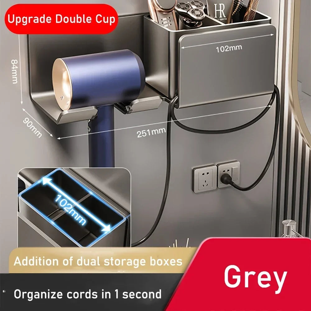 Wall Hair Dryer Holder