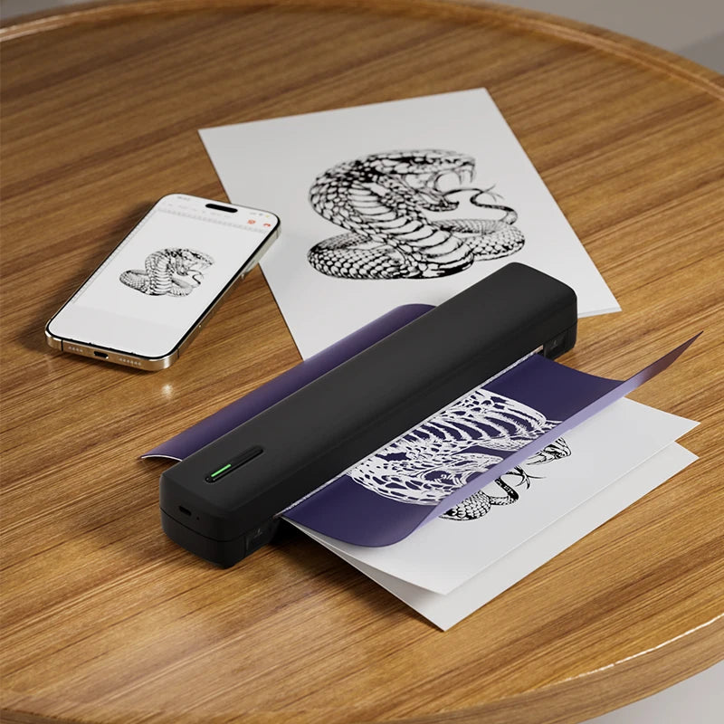 Mini A4 Portable Wireless Printer