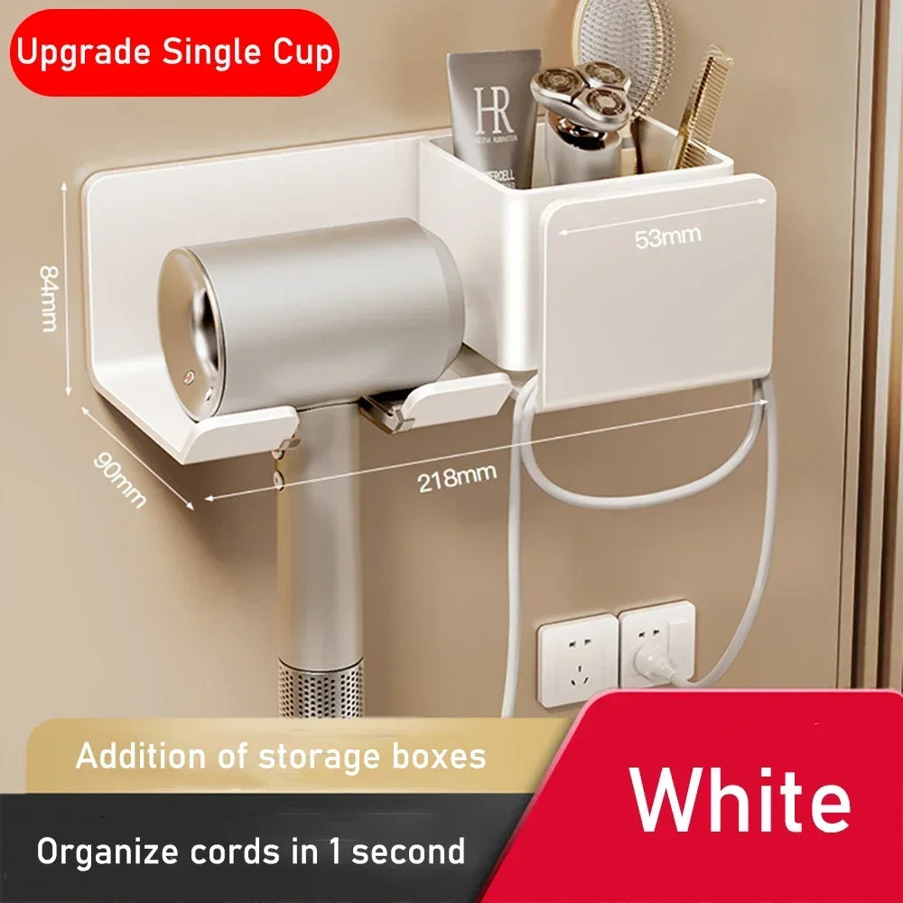 Wall Hair Dryer Holder