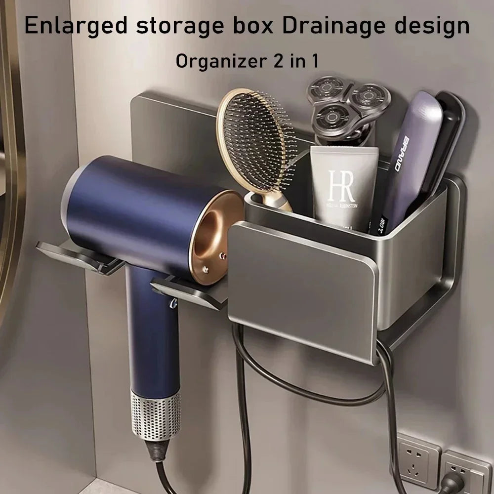 Wall Hair Dryer Holder