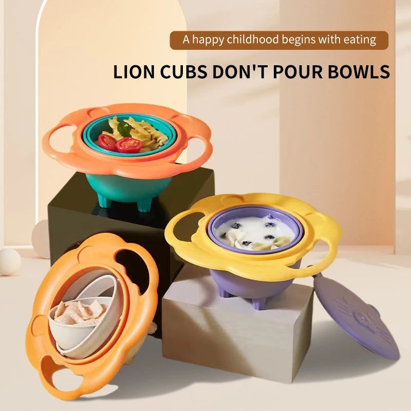 CHILDREN'S 360 Rotation Gyro Bowl