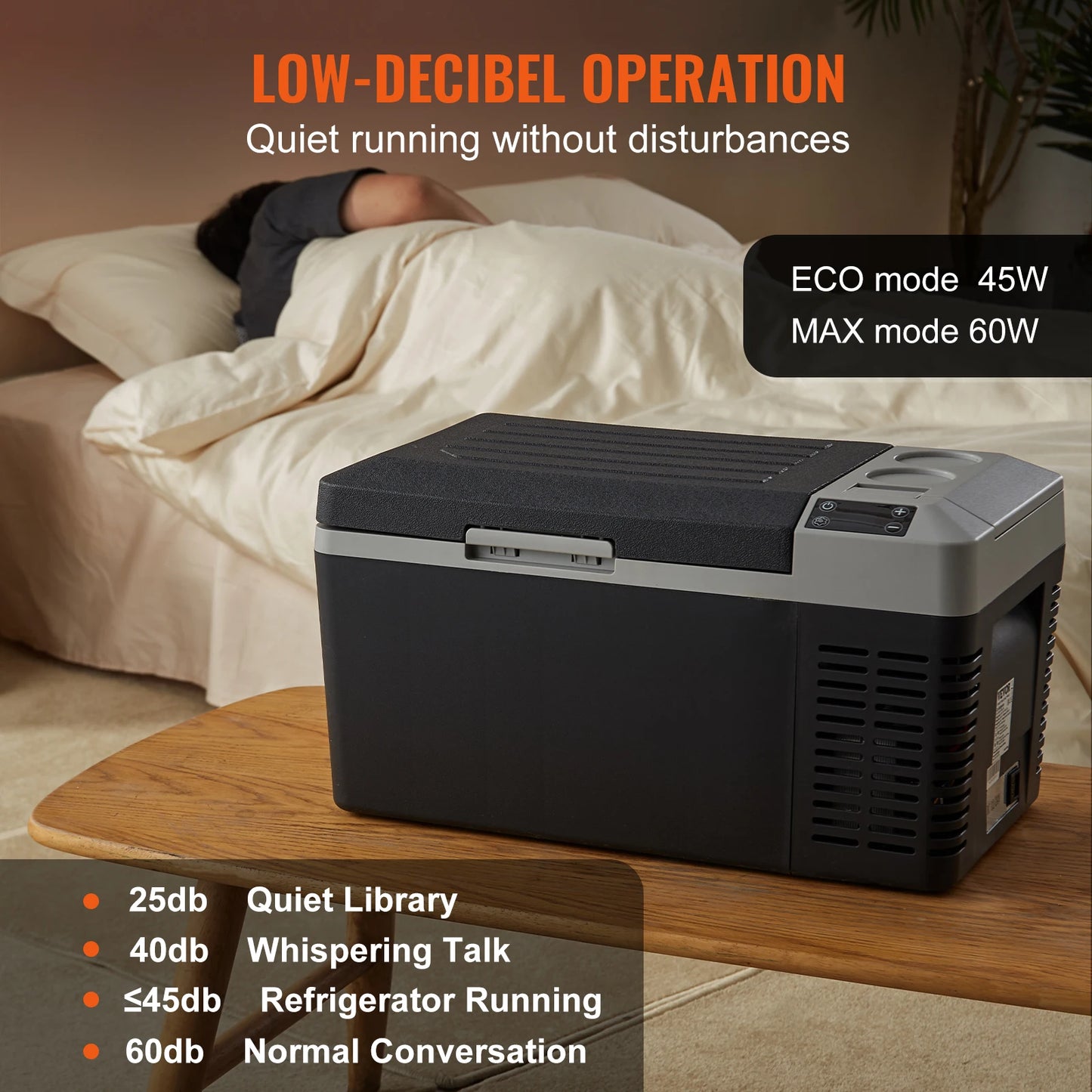"Stay cool on-the-go with the Vevor Portable Fridge Freezer! š¬ļø"