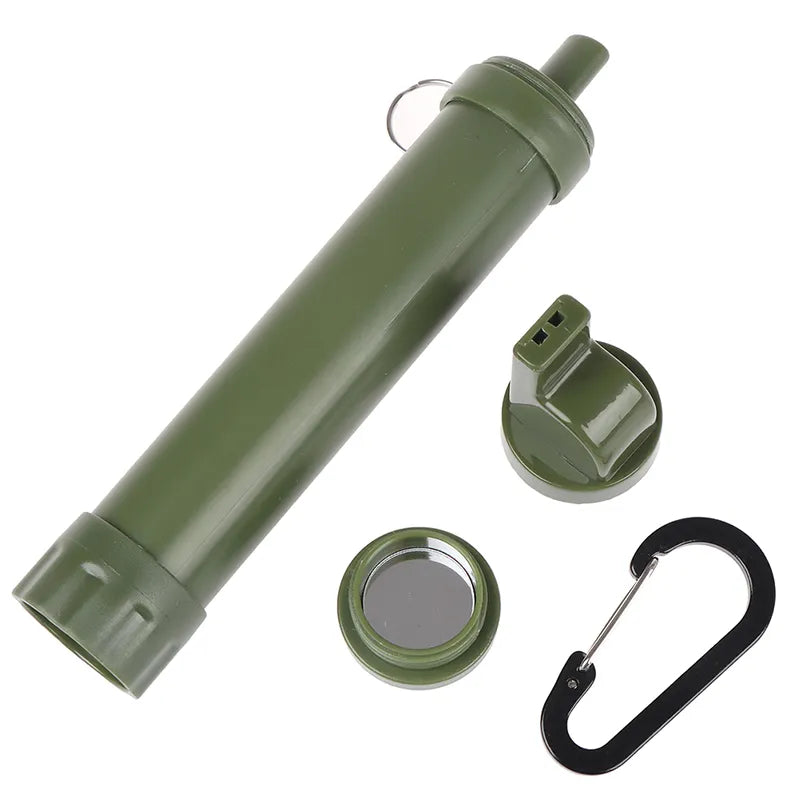 Portable Water Purifier for Outdoor Survival, Camping, Hiking, and Emergency Situations