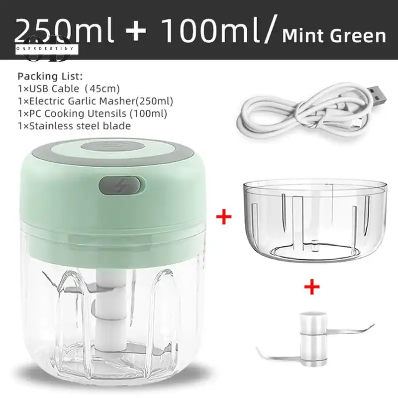 Electric Mini Vegetable Chopper for Kitchen Gadgets