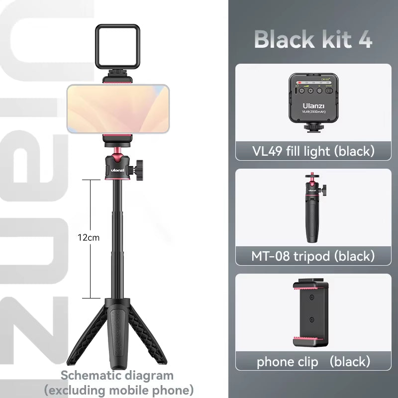 VL49 6W LED Fill Photographic Lighting Lamps