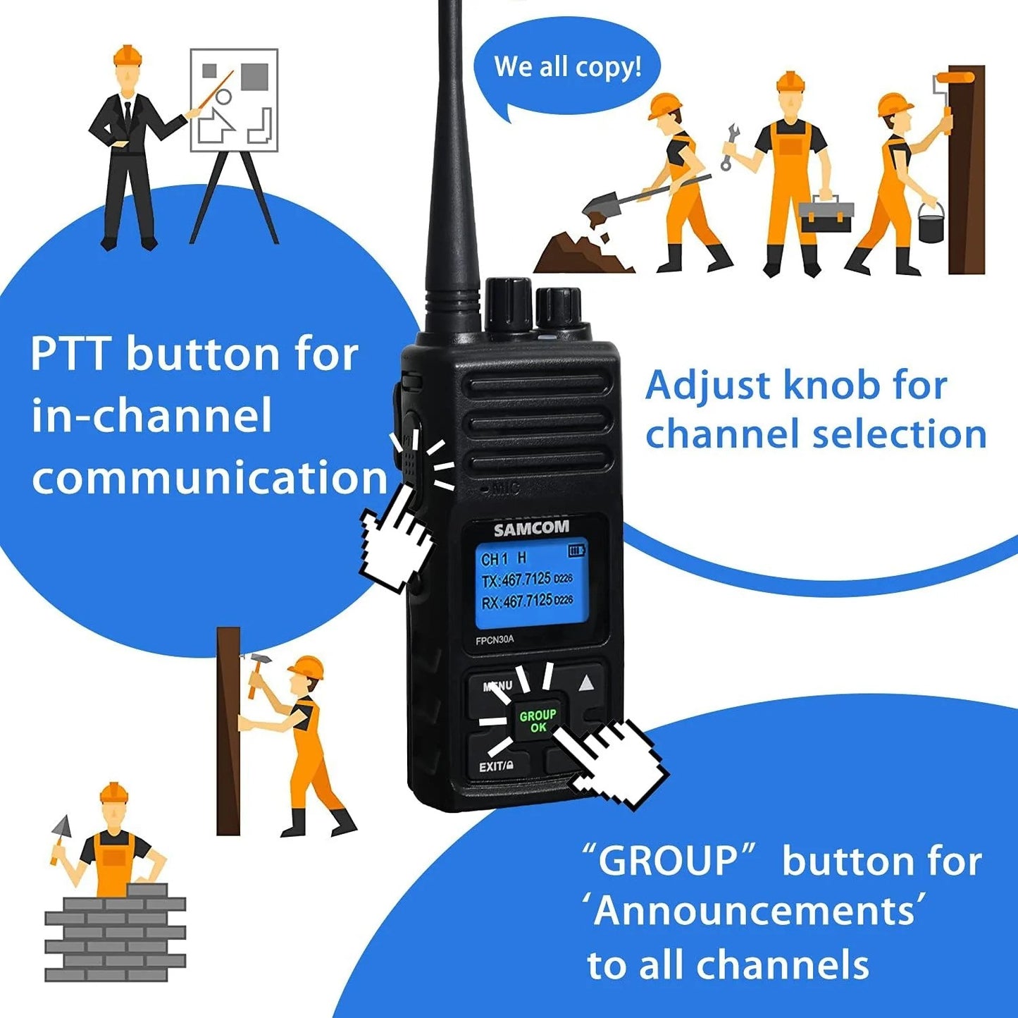 Heavy Duty 2-Way Radio