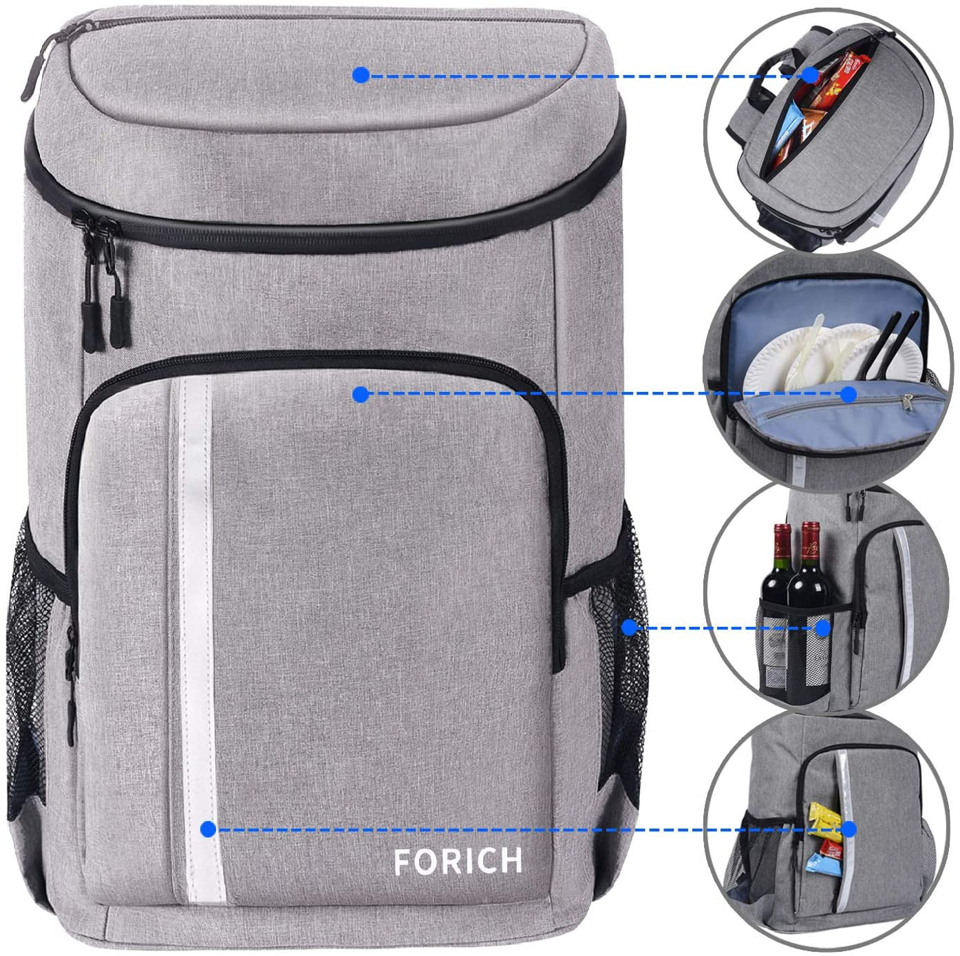 FORICH Knapsack Waterproof Cooler
