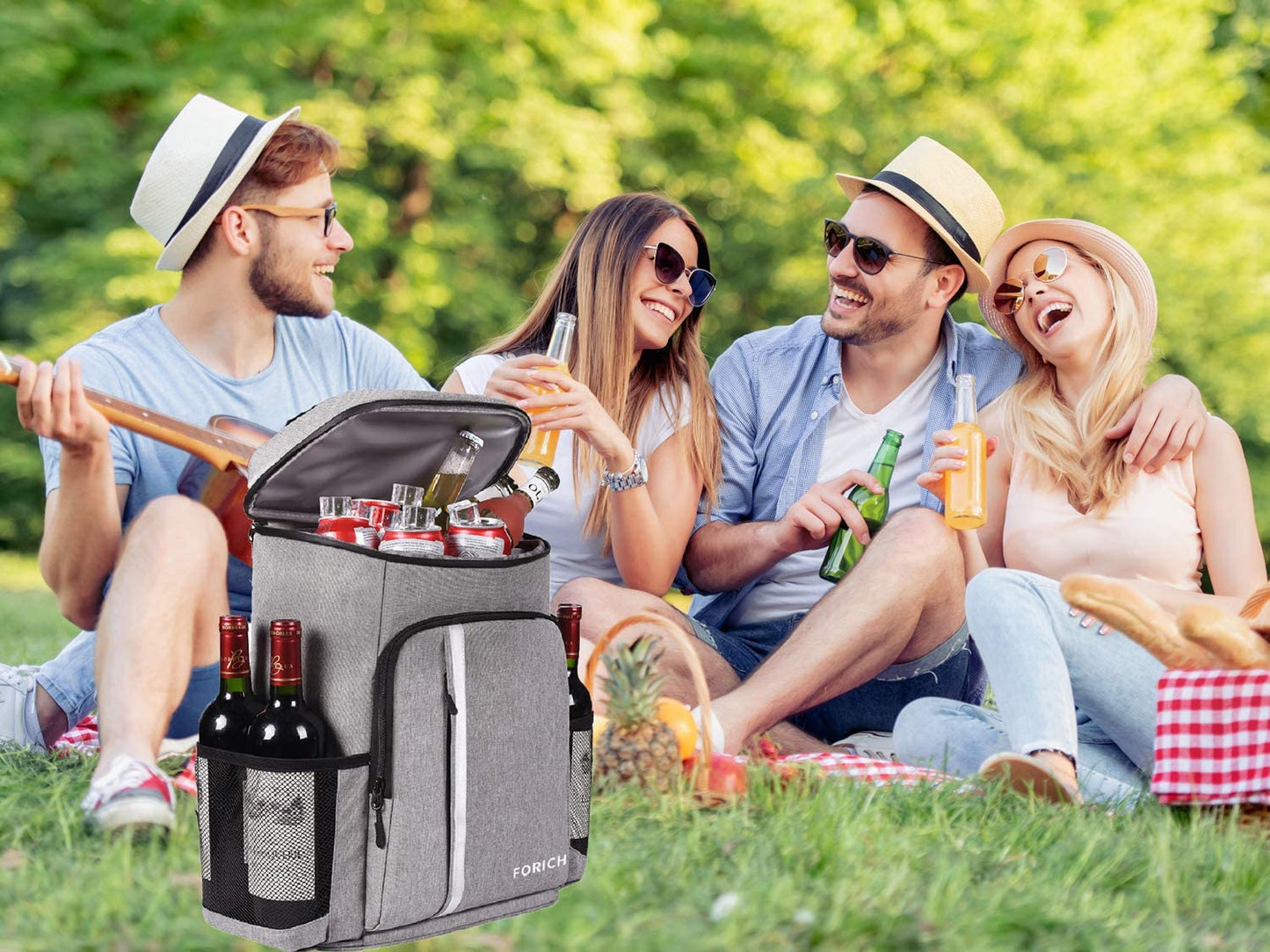 FORICH Knapsack Waterproof Cooler
