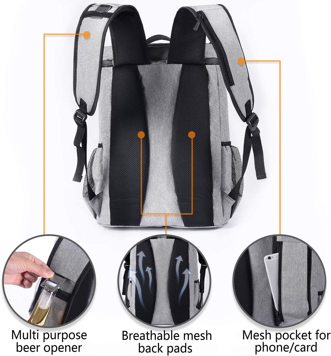 FORICH Knapsack Waterproof Cooler