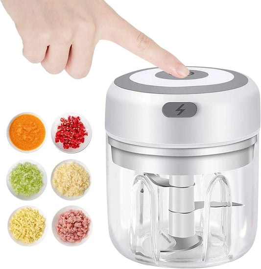 Mini USB Portable Food Chopper-Garlic Masher