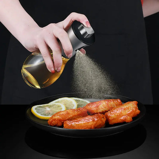 Cooking Oil Sprayer-Refillable Stainless Steel Oil Dispenser