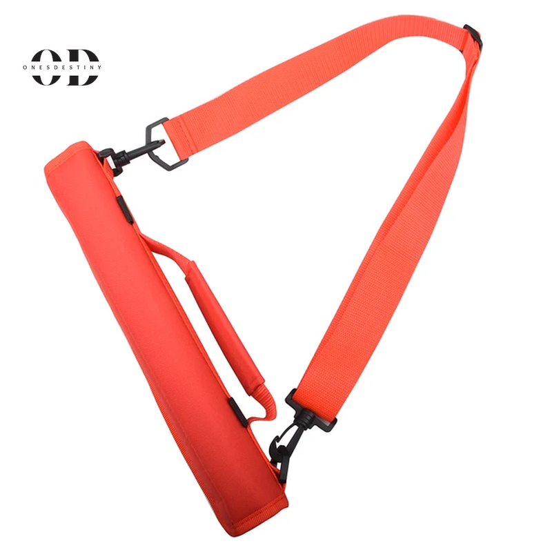 Mini Portable Nylon Golf Club Bag Simple Golf Gun Carrier Bag Travel Bag Golf Training Case with Adjustable Shoulder Straps