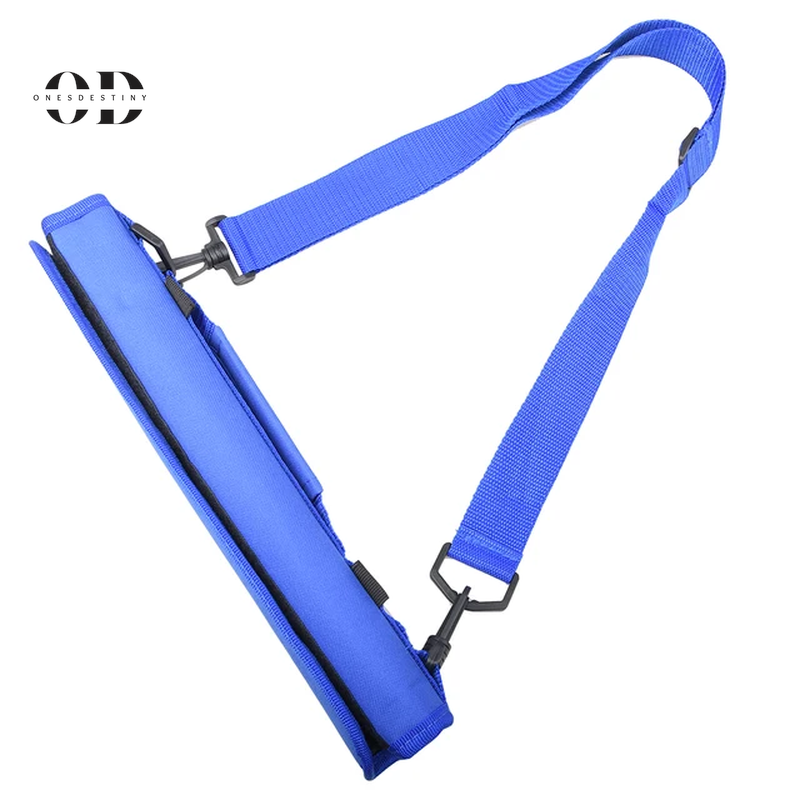 Mini Portable Nylon Golf Club Bag Simple Golf Gun Carrier Bag Travel Bag Golf Training Case with Adjustable Shoulder Straps